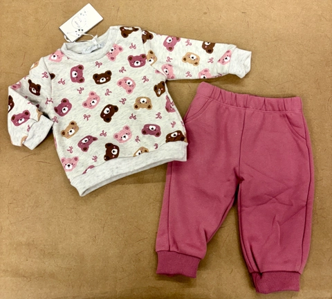 Conjunto sport ositas 2 piezas