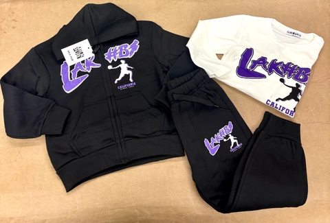 Chandal 3 piezas lak negro