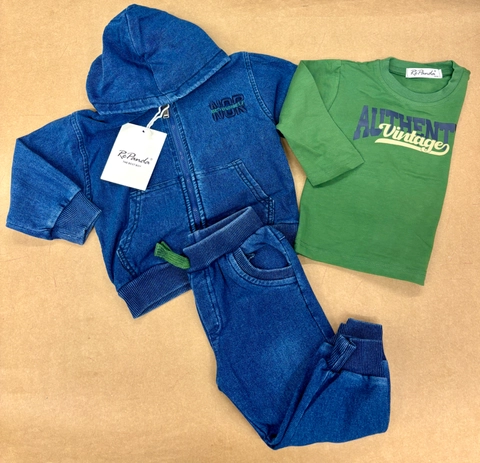 Conjunto 3 piezas tipo vaquero sport NOR