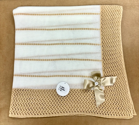 Toquilla/arruyo hilo elegante unisex blanca y beige