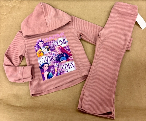 Conjunto textura campana KPop huntrix